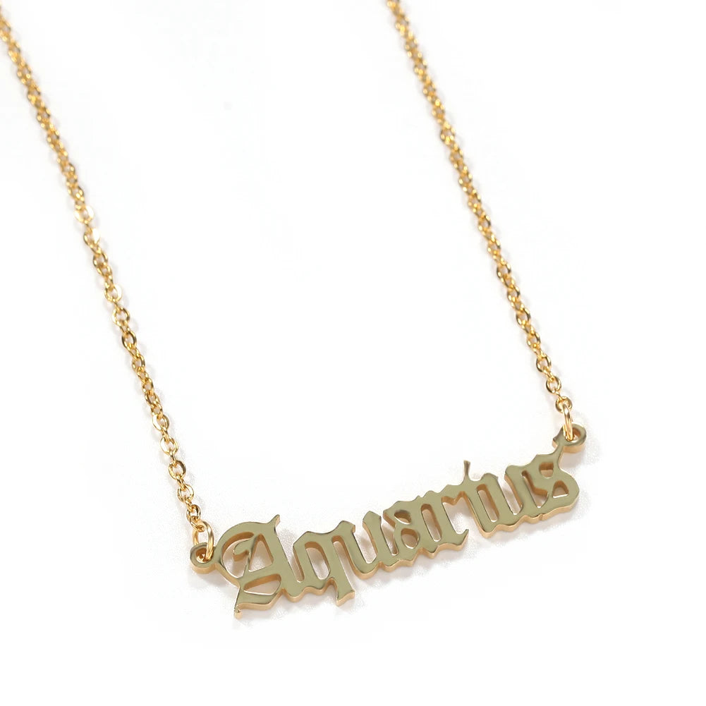 Celestial Zodiac Necklace