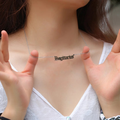 Celestial Zodiac Necklace