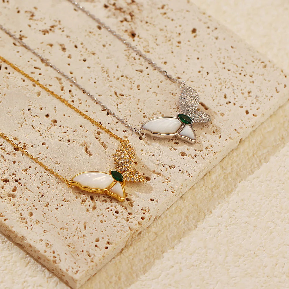 Butterfly Wings Necklace – S925 Sterling Silver Pendant