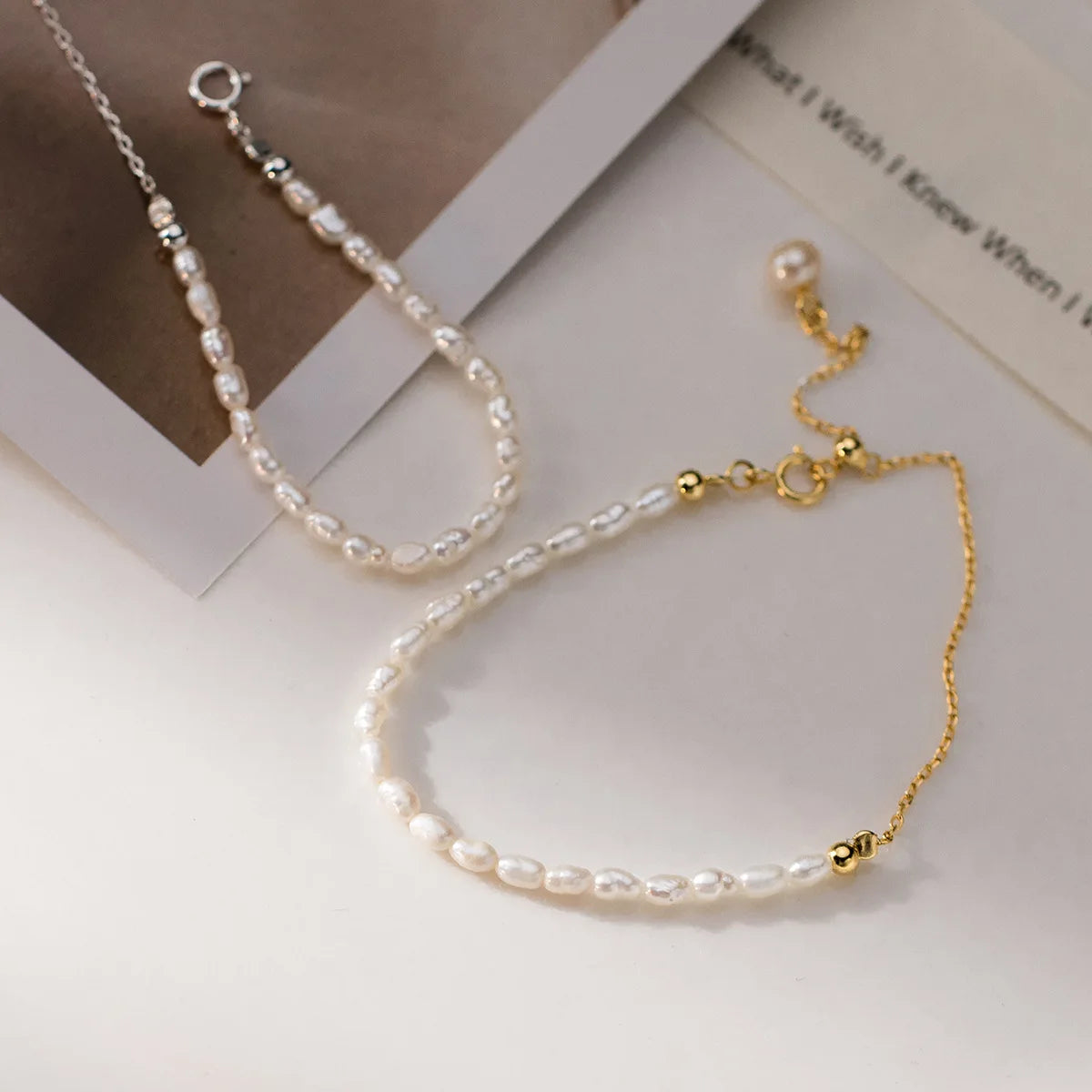Isla Freshwater Pearl Bracelet – 18K Gold Plated & S925 Sterling Silver