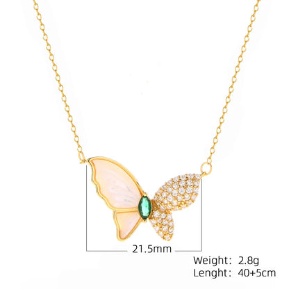 Butterfly Wings Necklace – S925 Sterling Silver Pendant