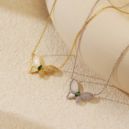 Butterfly Wings Necklace – S925 Sterling Silver Pendant