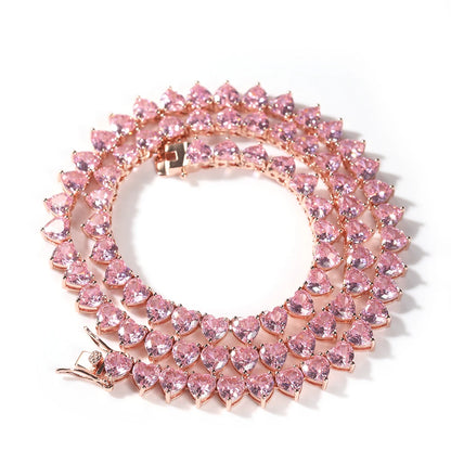 Elevated Hearts Necklace