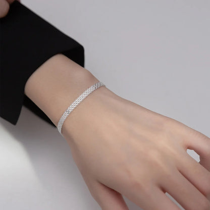 Luna Dual Chain Bracelet – 18K Gold Plated & S925 Sterling Silver