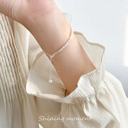 Isla Freshwater Pearl Bracelet – 18K Gold Plated & S925 Sterling Silver