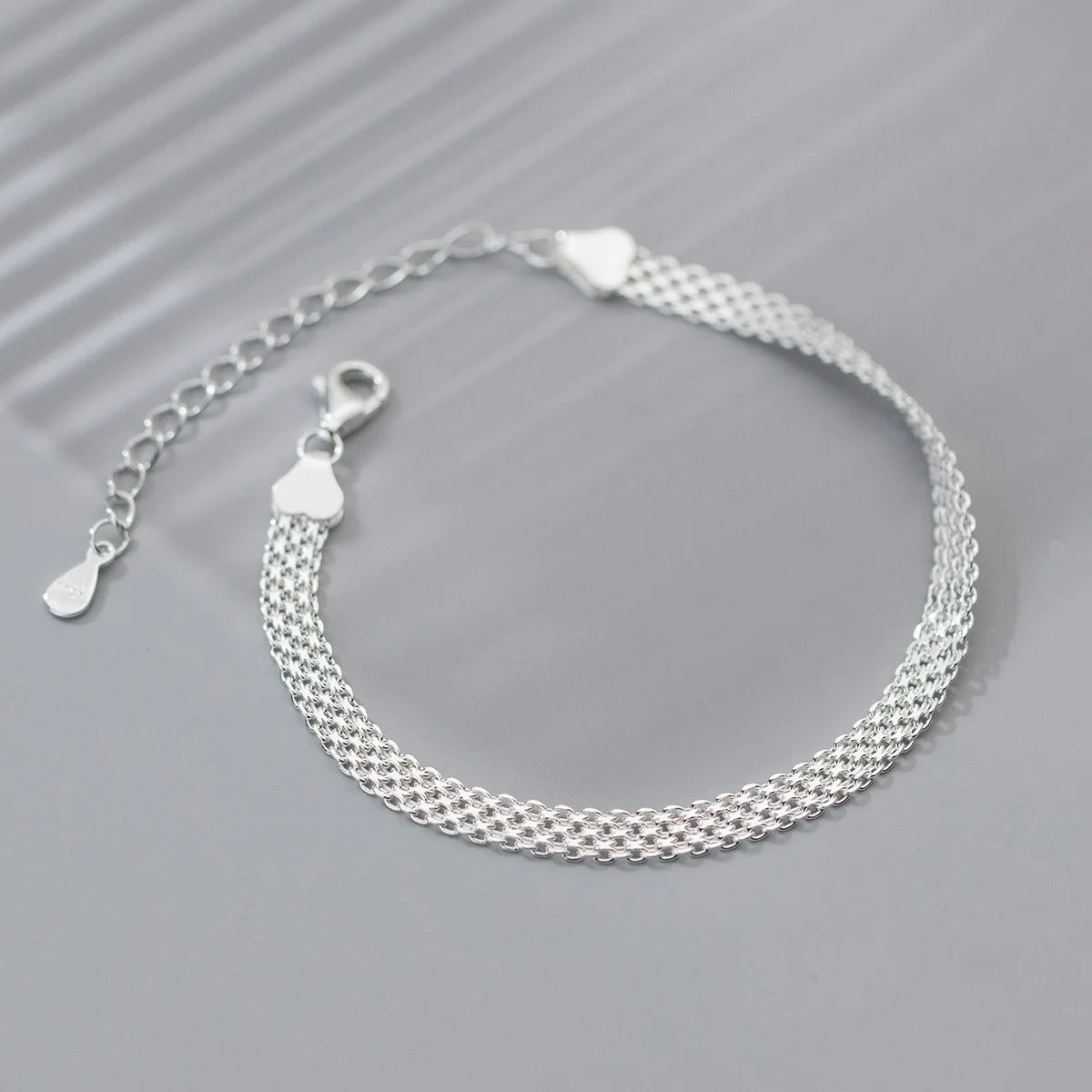 Luna Dual Chain Bracelet – 18K Gold Plated & S925 Sterling Silver