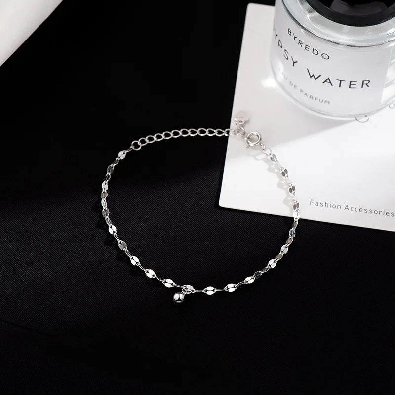 Luna Chain Charm Bracelet – 18K Gold Plated & S925 Sterling Silver