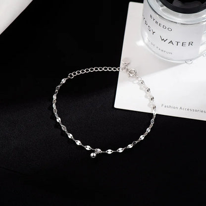 Luna Chain Charm Bracelet – 18K Gold Plated & S925 Sterling Silver